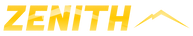Yellow 'Zenith' logo on a white background
